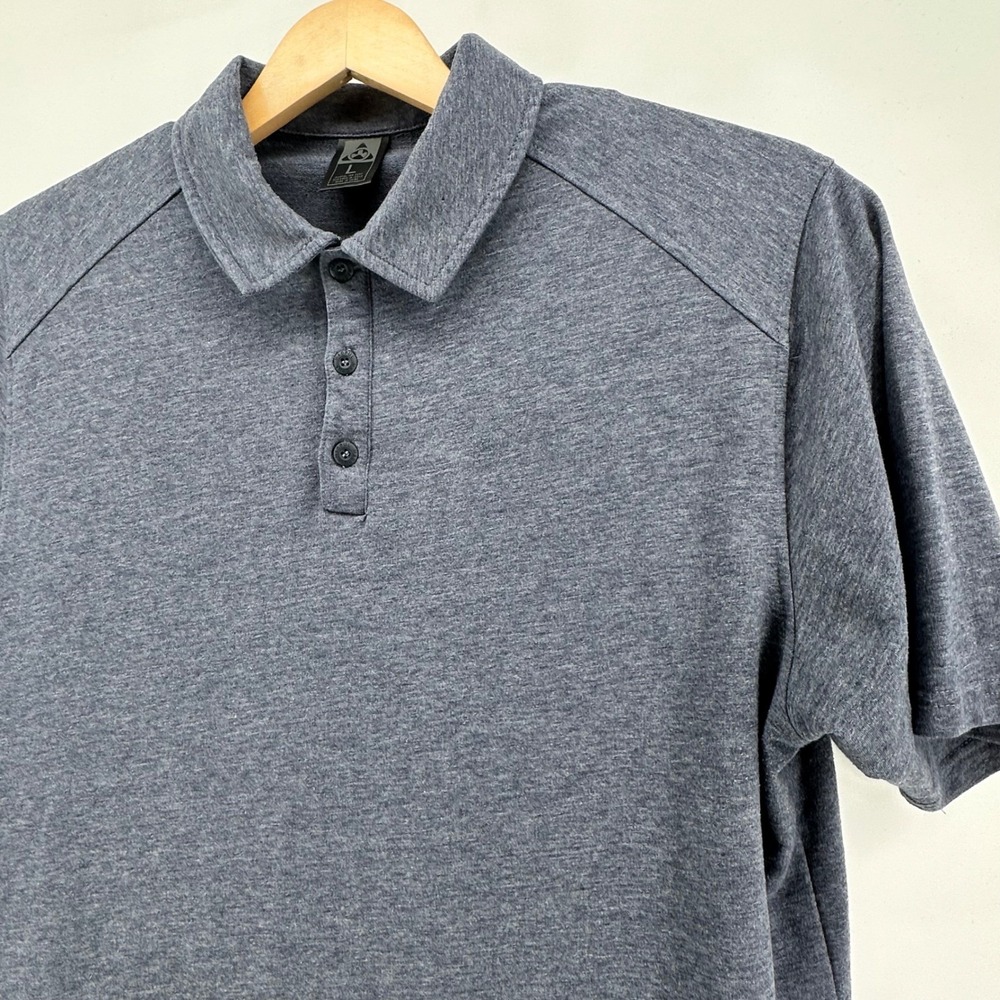 Magpul Ind Corp Mens Large MAG751 Heather Blue Short Sleeve Tactical Polo Shirt - Picture 6 of 13